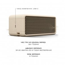 Портативна колонка Marshall Emberton III Cream (1006712/1006885)