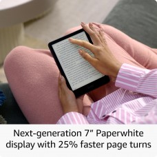 Електронна книга Amazon Kindle Paperwhite 12Gen 2024 Signature Edition 32GB Metallic Raspberry