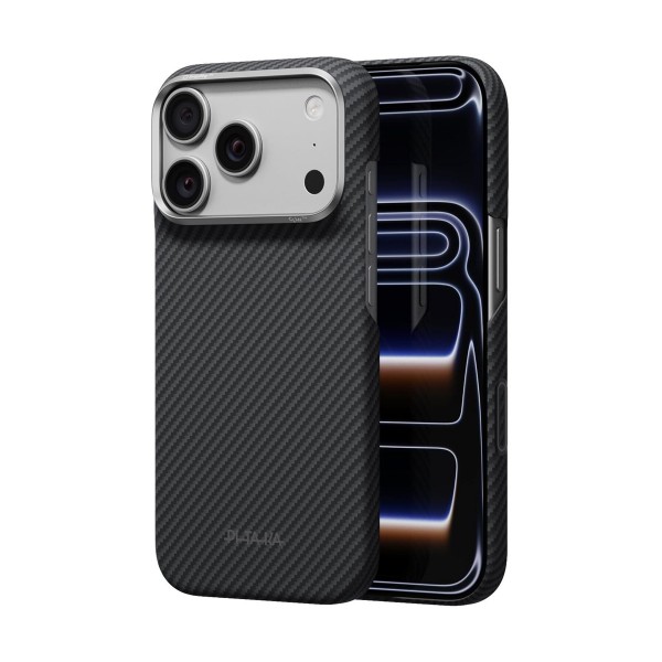 Чохол Pitaka Edge Case для iPhone 18 Pro Black/Grey Twill (KI1801P)
