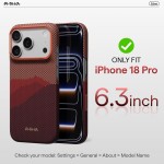 Чохол Pitaka Edge Case для iPhone 18 Pro California Dream Sunset 2.0 (KI1806P)