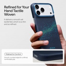 Чохол Pitaka Edge Case для iPhone 18 Pro Max Black/Grey Twill (KI1801PM) Чохол Pitaka Edge Case для iPhone 18 Pro Max Black/Grey Twill (KI1801PM)