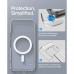 Чохол Spigen Ultra Hybrid MagSafe для Google Pixel 11 Clear White (ACS11441)