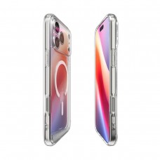 Чохол Spigen Ultra Hybrid MagSafe для iPhone 17 Pro Max Clear White (ACS10282)