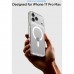 Чохол Spigen Ultra Hybrid MagSafe для iPhone 17 Pro Max Clear White (ACS10282)