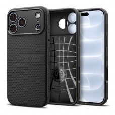 Чехол Spigen Liquid Air для iPhone 18 Pro Max/17 Pro Max Matte Black (ACS12111)