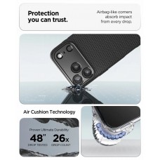 Чехол Spigen Liquid Air для iPhone 18 Pro/17 Pro Matte Black (ACS12149)