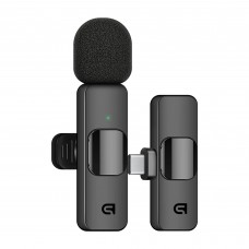 Беспроводной петличный микрофон ArmorStandart ASM2 USB type-C black (ARM80110)