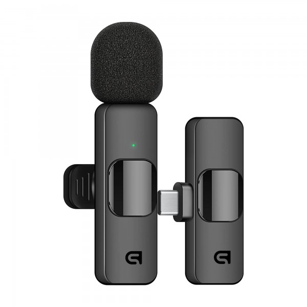 Беспроводной петличный микрофон ArmorStandart ASM2 USB type-C black (ARM80110)