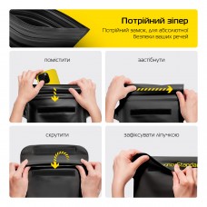 Водонепроницаемая сумка ArmorStandart Capsule Waist Pouch Black (ARM84417)