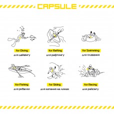 Водонепроницаемая сумка ArmorStandart Capsule Waist Pouch Yellow (ARM84418) Водонепроницаемая сумка ArmorStandart Capsule Waist Pouch Yellow (ARM84418)