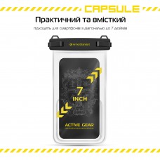 Водонепроницаемый чехол ArmorStandart Сapsule Double Pockets Black (ARM84415) Водонепроницаемый чехол ArmorStandart Сapsule Double Pockets Black (ARM84415)