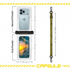 Водонепроницаемый чехол ArmorStandart Сapsule Double Pockets Black (ARM84415) Водонепроницаемый чехол ArmorStandart Сapsule Double Pockets Black (ARM84415)
