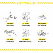 Водонепроницаемый чехол ArmorStandart Сapsule Double Pockets Yellow (ARM84416) Водонепроницаемый чехол ArmorStandart Сapsule Double Pockets Yellow (ARM84416)