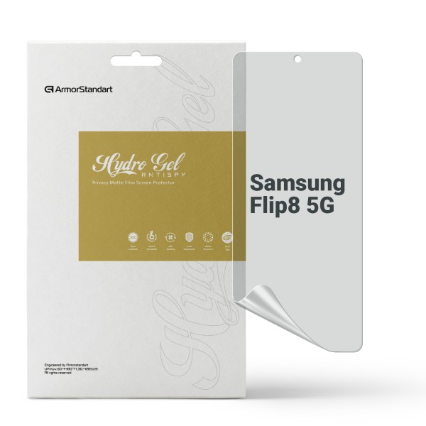 Гидрогелевая пленка ArmorStandart Anti-spy для Samsung Flip8 5G (ARM93544)