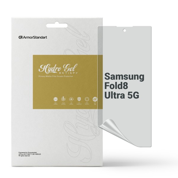 Гидрогелевая пленка ArmorStandart Anti-spy на внешний дисплей для Samsung Fold8 Ultra 5G (ARM93546)