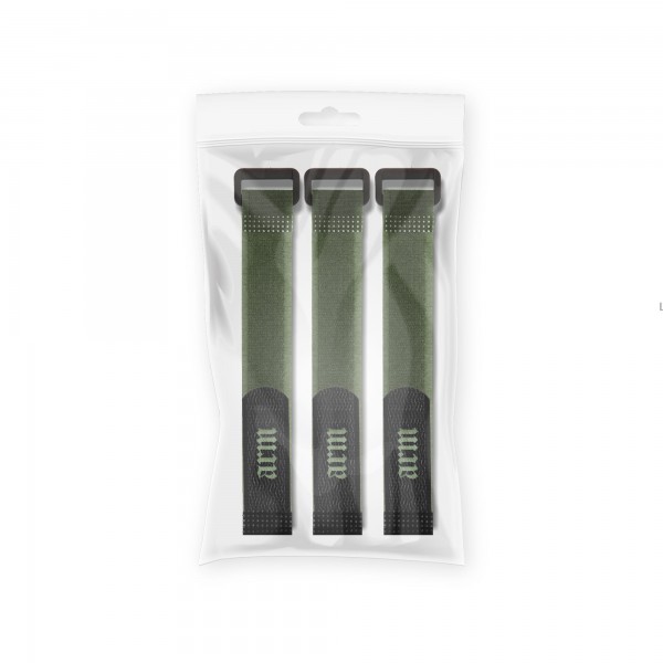 Набор органайзеров-хомутов для кабеля ArmorStandart Rew Pack 3 шт. Khaki (ARM89578)
