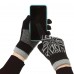 Перчатки ArmorStandart Touch Gloves Snowflake с орнаментом black (ARM59993)