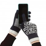 Перчатки ArmorStandart Touch Gloves Snowflake с орнаментом blue (ARM59994) Перчатки ArmorStandart Touch Gloves Snowflake с орнаментом blue (ARM59994)