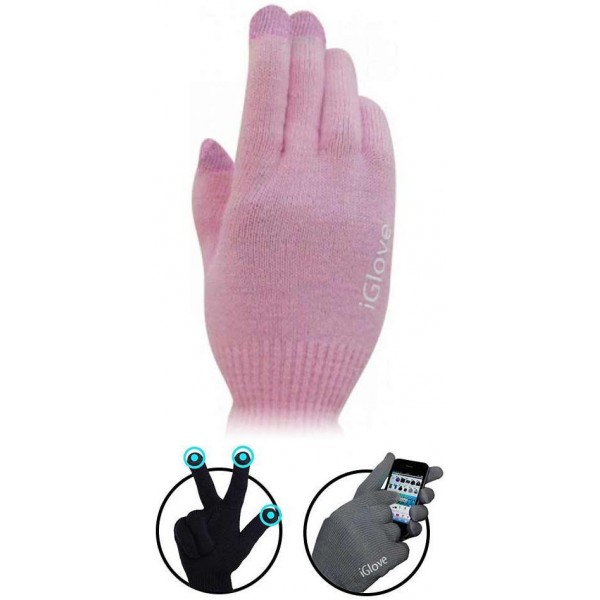 Перчатки iGlove для сенсорных экранов Pink (iGlove Pink)