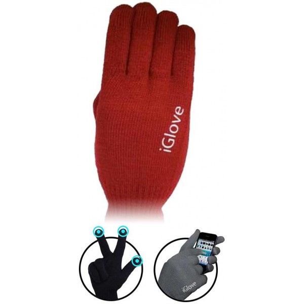 Перчатки iGlove для сенсорных экранов Red (iGlove Red)