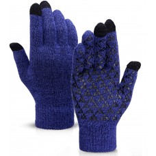 Перчатки для сенсорных экранов ArmorStandart Melange Blue/Black size XL (ARM59873)