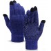 Перчатки для сенсорных экранов ArmorStandart Melange Blue/Black size XL (ARM59873)