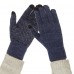 Перчатки для сенсорных экранов ArmorStandart Melange Blue/Black size XL (ARM59873)