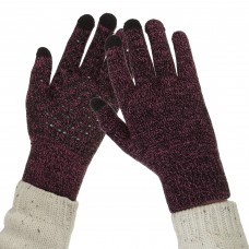 Перчатки для сенсорных экранов ArmorStandart Melange Purple/Black size L (ARM59868)