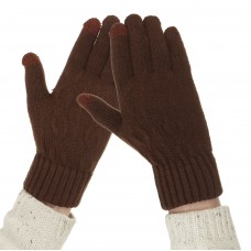 Перчатки для сенсорных экранов с плетением ArmorStandart Rope Brown (ARM59880)