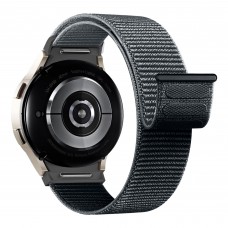 Ремінець ArmorStandart Nylon Band Samsung Galaxy Watch 7/FE/6/6 Classic/5/5 Pro/4/4 Classic Grey (ARM91522)