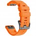 Ремінець ArmorStandart Silicone для Garmin 26mm Orange (ARM60802)