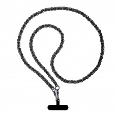 Ремешок для смартфона ArmorStandart Chain link Aged Ruthenium with Black Leather (ARM77035)