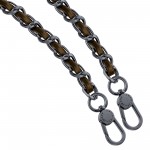 Ремешок для смартфона ArmorStandart Chain link Aged Ruthenium with Brown Leather (ARM77036)