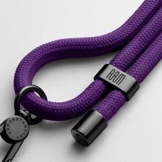 Ремешок для смартфона ArmorStandart Rope Black Amethyst with Clear holder (ARM91364)