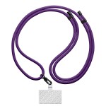 Ремешок для смартфона ArmorStandart Rope Black Amethyst with Clear holder (ARM91364)