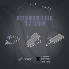 Ремешок для смартфона ArmorStandart Rope Black Monochrome with Clear holder (ARM76091)