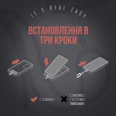 Ремешок для смартфона ArmorStandart Rope Black Rose with Clear holder (ARM86563) Ремешок для смартфона ArmorStandart Rope Black Rose with Clear holder (ARM86563)