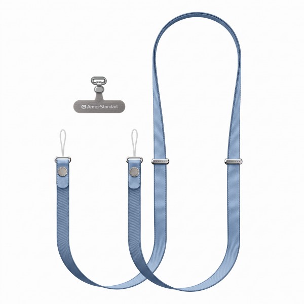 Ремешок для смартфона ArmorStandart Solo Cross Light Blue (ARM91325)