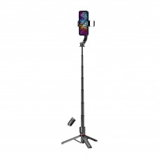 Трипод-монопод для селфи с Bluetooth ArmorStandart ASM11 double LED black (ARM79275)