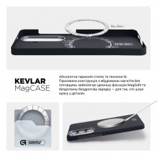 Чехол ArmorStandart BlackIcon Aramid Plain MagCase для Samsung S26 Black (ARM90164)