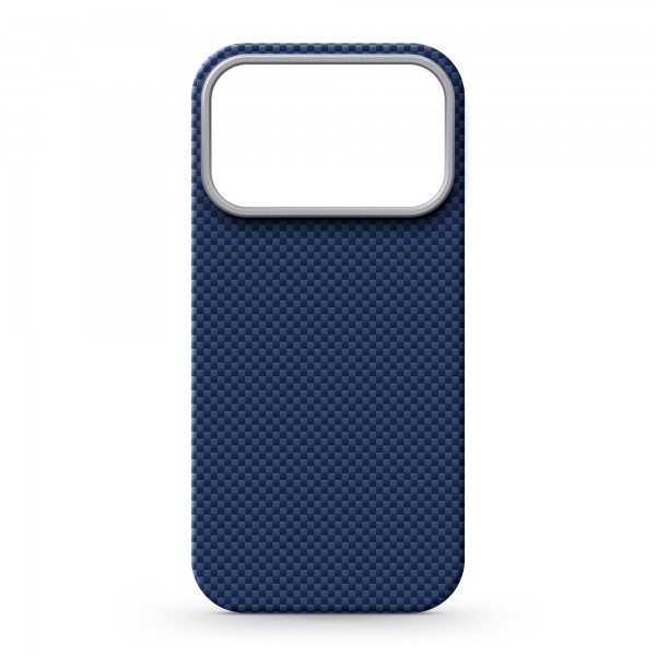 Чехол ArmorStandart BlackIcon Kevlar MagCase для Apple iPhone 17 Pro Dark Blue (ARM91400)