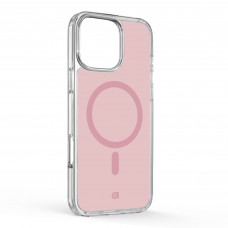 Чехол ArmorStandart Clear Hybrid MagCase для Apple iPhone 16 Pro Max Pink (ARM91735)