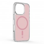 Чехол ArmorStandart Clear Hybrid MagCase для Apple iPhone 16 Pro Pink (ARM91732) Чехол ArmorStandart Clear Hybrid MagCase для Apple iPhone 16 Pro Pink (ARM91732)