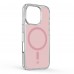 Чехол ArmorStandart Clear Hybrid MagCase для Apple iPhone 16 Pro Pink (ARM91732)