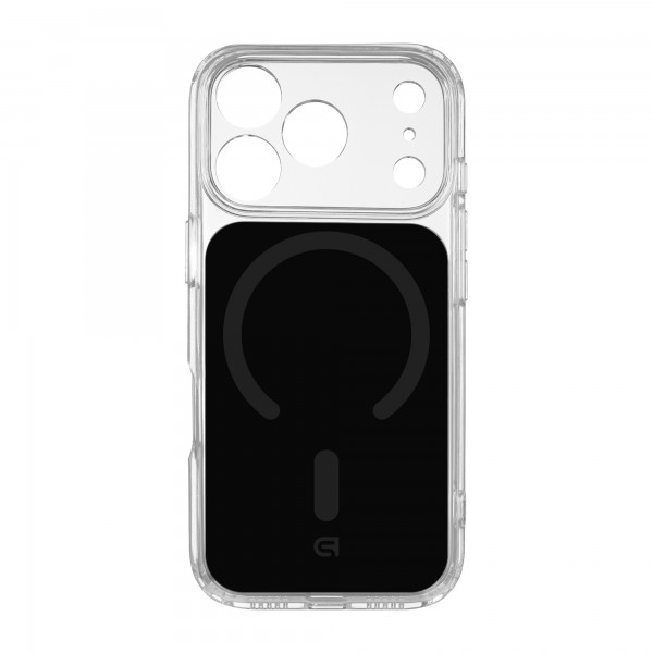 Чехол ArmorStandart Clear Hybrid MagCase для Apple iPhone 18 Pro / 17 Pro Black (ARM91785)