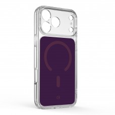 Чехол ArmorStandart Clear Hybrid MagCase для Apple iPhone 18 Pro Max / 17 Pro Max Dark Cherry(ARM91791)