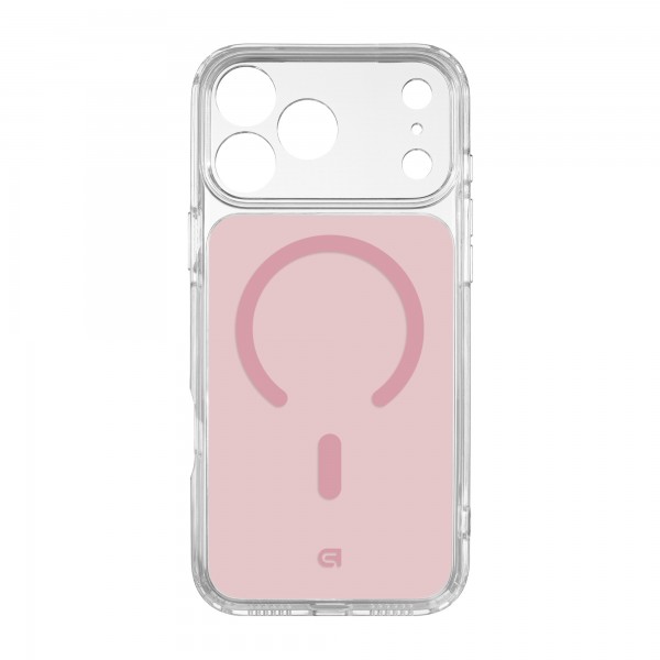 Чехол ArmorStandart Clear Hybrid MagCase для Apple iPhone 18 Pro Max / 17 Pro Max Pink (ARM91753)
