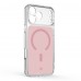Чехол ArmorStandart Clear Hybrid MagCase для Apple iPhone 18 Pro Max / 17 Pro Max Pink (ARM91753)