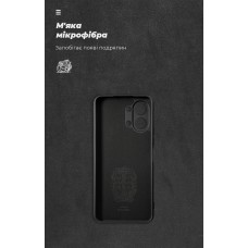Чехол ArmorStandart ICON для Tecno Spark Go 3 4G Camera cover Black (ARM91023)