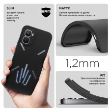 Чехол ArmorStandart Matte Slim Fit для Infinix GT 50 Pro 5G Camera cover Black (ARM91861)